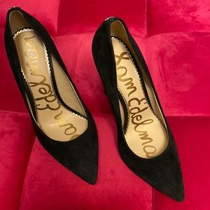 NWT (New in Box) Sam Edelman Danna Black Suede Heels